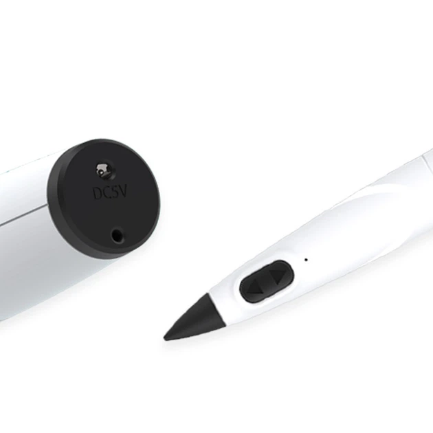 3D-ручка MYRIWELL RP-300B White + 10 метрів PCL пластику, і Трафарети від 4 років! - Фото 7 3D-ручка MYRIWELL RP-300B White + 10 метрів PCL пластику, і Трафарети від 4 років! - зображення 7