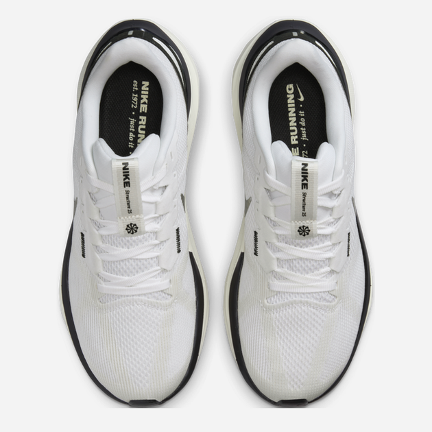 Женские кроссовки для бега Nike Air Zoom Structure 25 DJ7884-104 41 (9.5US) 26.5 см Белый/Черный (196975676279) - изображение 5