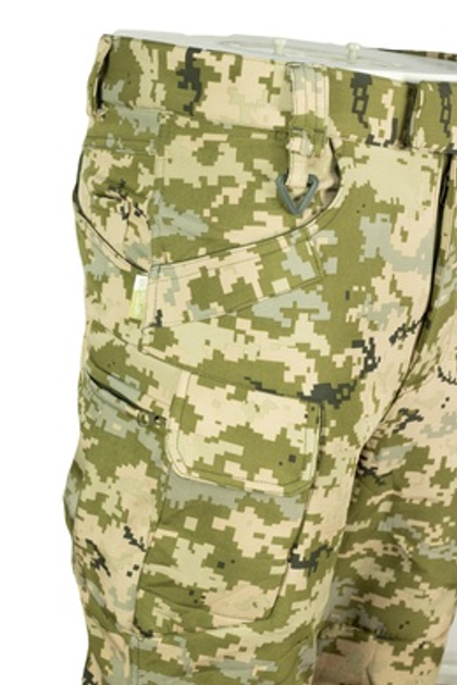Тактические штаны утепленные SoftShell MM-14 (Пиксель ЗСУ) L - изображение 2