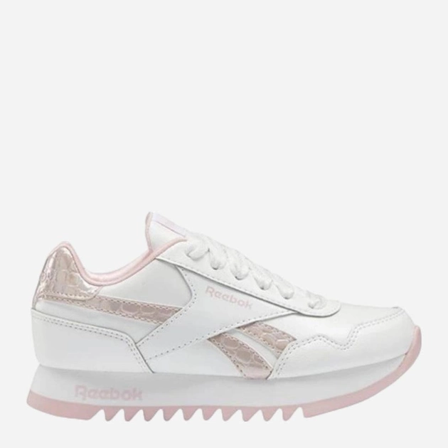 Buty sportowe dziecięce dla dziewczynki Reebok Royal Cljog 3 Platform 100044092 36.5 (5US/4.5UK) Białe (4065419190274) - obraz 1