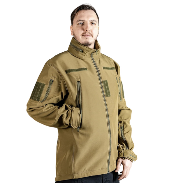 Куртка Patriot Soft Shell, Miligus, Coyote, M - зображення 1