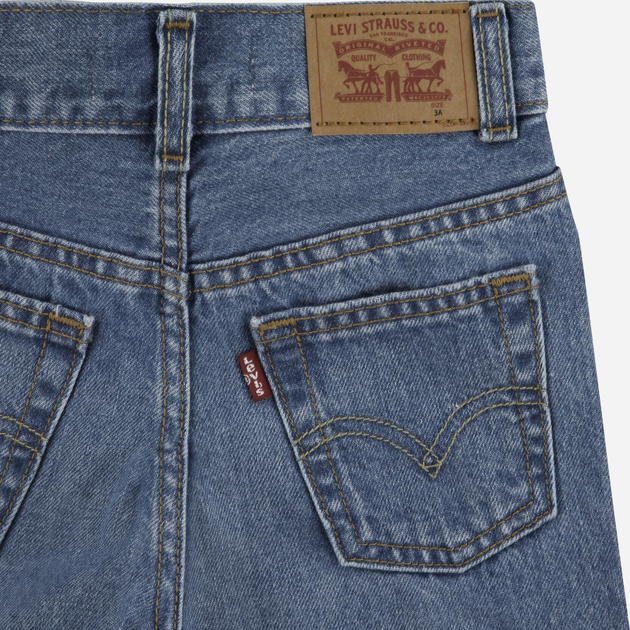 Krótkie spodenki młodzieżowe chłopięce jeansowe Levis 9EK844-MA0 140 cm (10A) Niebieskie (3666643067052) - obraz 5
