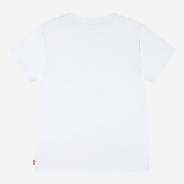 Koszulka dziecięca dla dziewczynki Levis 3EK825-W5J 116 cm (6A) Czerwony/Biały (3666643067779) - obraz 2