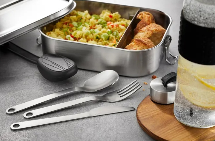 Zestaw Gefu Endure Lunchbox + Sztućce 5 szt (4006664001854) - obraz 3
