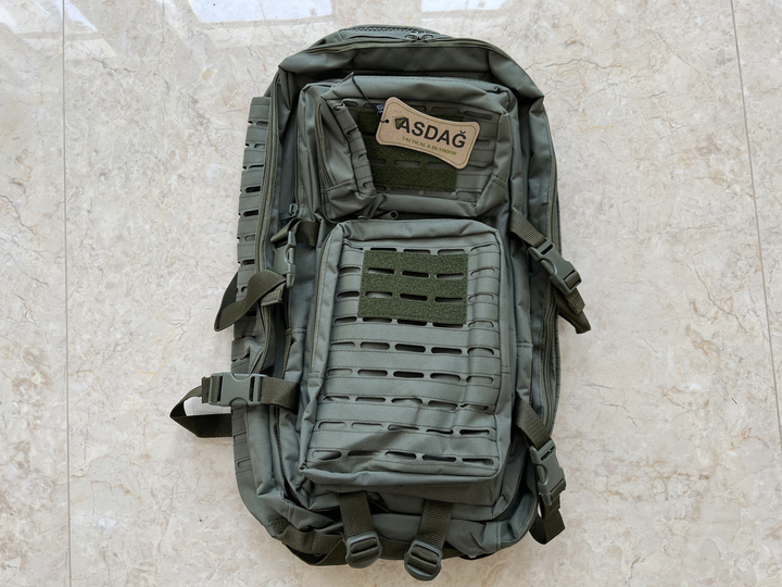 Рюкзак ASDAG тактичний 45л хакі - зображення 2