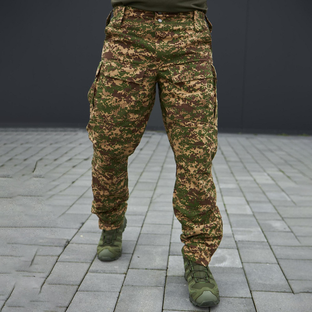 Чоловічі штани "М-5" ріп-стоп з вологозахисним просоченням варан розмір L - зображення 1