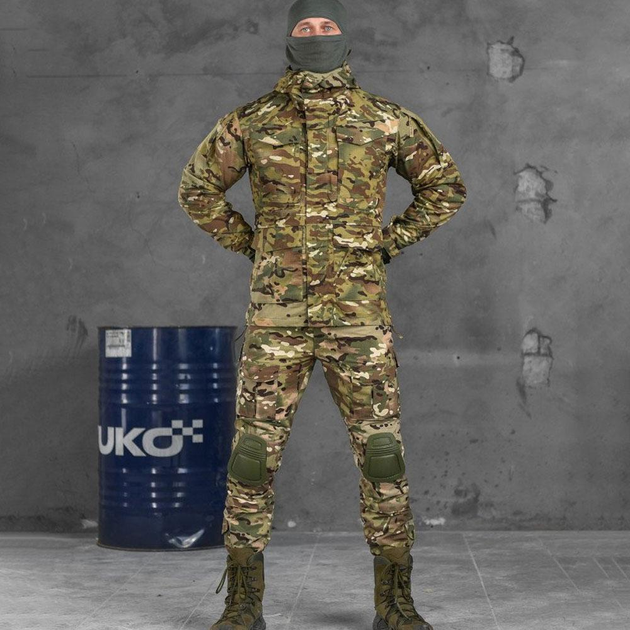 Мужская Форма G2 Combat рип-стоп Куртка с капюшоном + Брюки с наколенниками мультикам размер XL - изображение 1