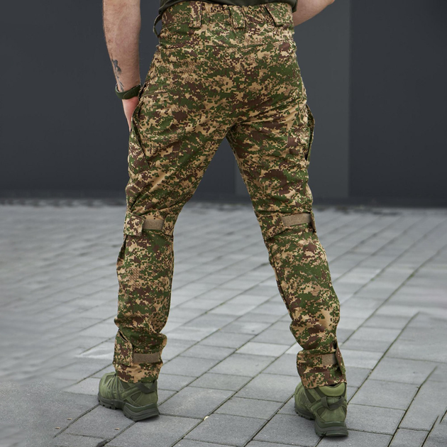 Мужские штаны "Stalker" рип-стоп с влагозащитной пропиткой варан размер 5XL - изображение 2