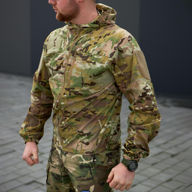 Мужская воздухопроницаемая куртка "T-Storm" с липучками для шевронов мультикам размер L - изображение 2