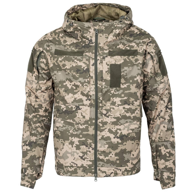 Демісезонна чоловіча куртка "Hunter" Canvas Streatch із сітковою підкладкою піксель розмір L - зображення 1