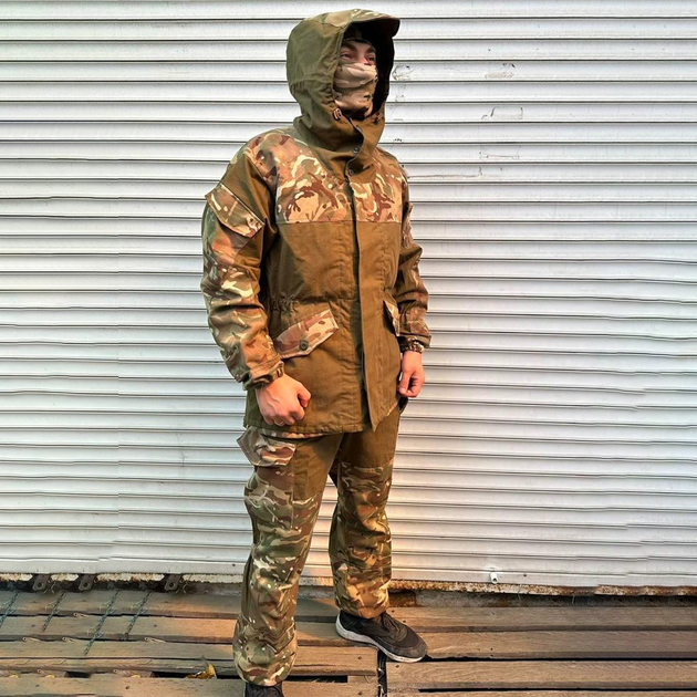 Мужской костюм "Горка" куртка + брюки рип-стоп мультикам размер L - изображение 1