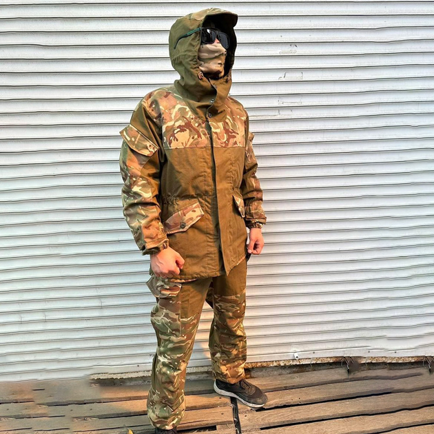 Мужской костюм "Горка" куртка + брюки рип-стоп мультикам размер L - изображение 2