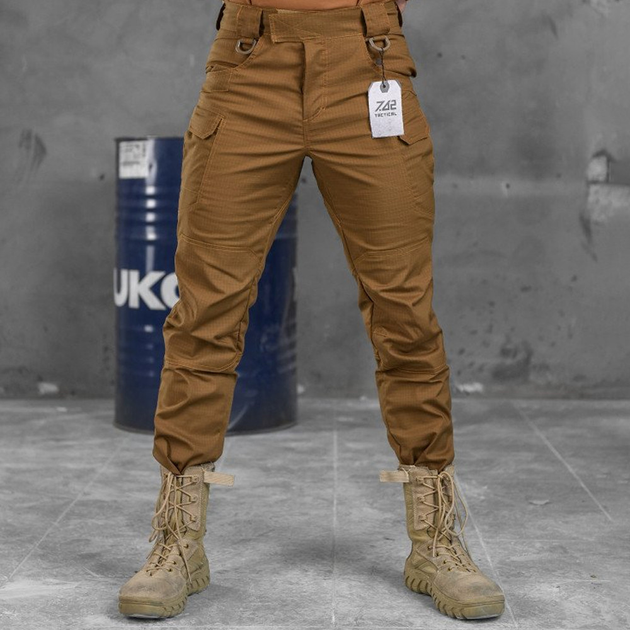 Чоловічі штани "Tactical 7.62" Rip-Stop з D-кільцями койот розмір XL - зображення 1