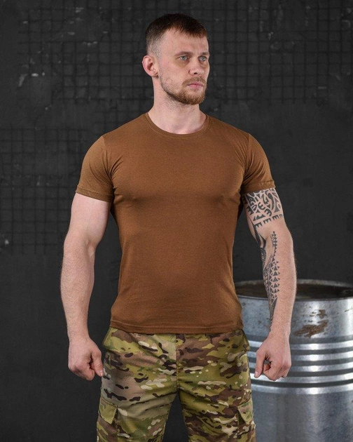 Хлопковая футболка hellboy кайот ВН1027 XL - изображение 1