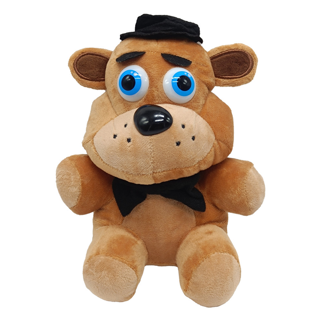 Мягкая игрушка аниматроник "Фредди" Freddy с серии игр FNaF 10х20х15 см ...