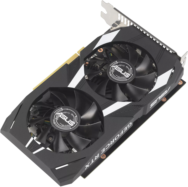 Відеокарта ASUS PCI-Ex GeForce RTX 3050 Dual OC Edition 6GB GDDR6 (96bit) (1537/14000) (HDMI, DisplayPort, DVI-D) (90YV0K60-M0NA00) - зображення 3