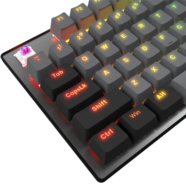 Klawiatura przewodowa Lorgar Azar 514 RGB USB Black (LRG-GK514B-US) - obraz 7