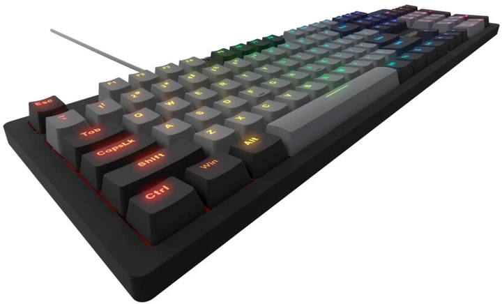 Klawiatura przewodowa Lorgar Azar 514 RGB USB Black (LRG-GK514B-US) - obraz 5