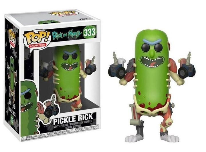 Figurka Funko Pop! Rick & Morty Pickle Rick 9.5 cm (8896982785460) - obraz 1