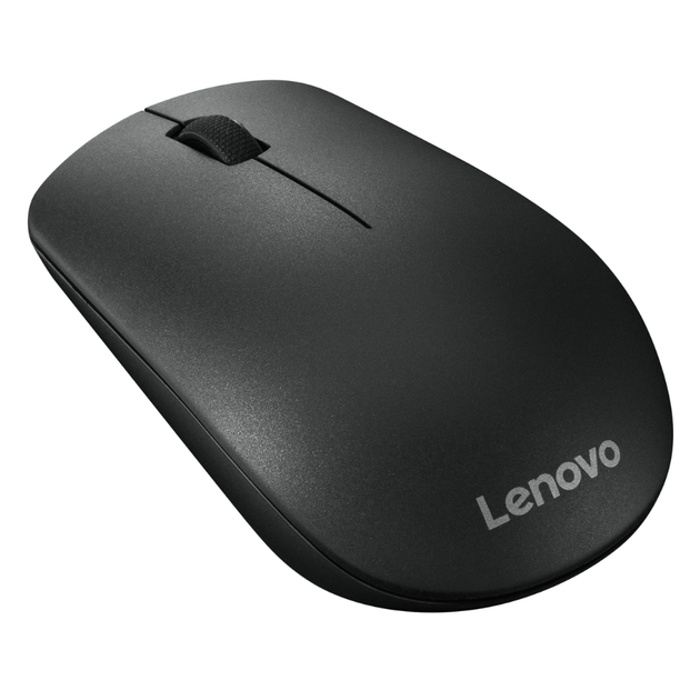 Миша комп'ютерна Lenovo 400 Wireless Mouse Бездротова Чорний (GY50R91293) - зображення 5