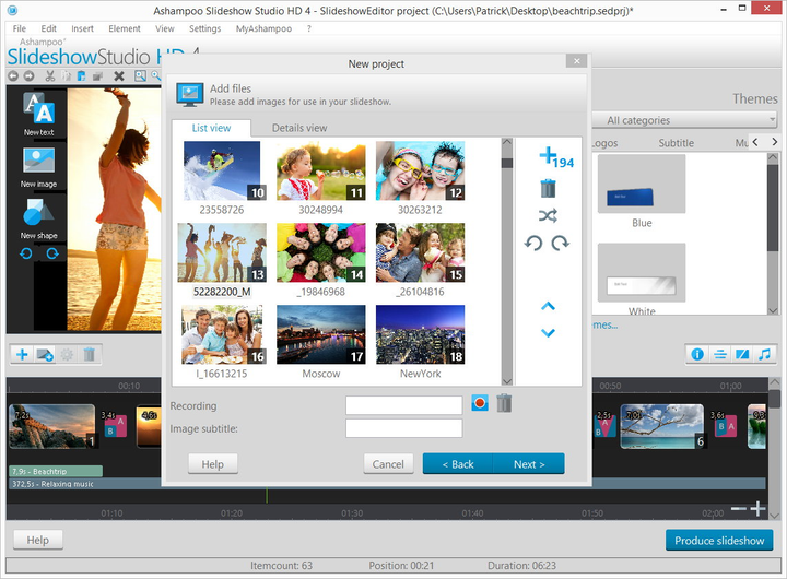 Ashampoo Slideshow Studio HD 4, безтермінова ліцензія, 1 ПК - изображение 3