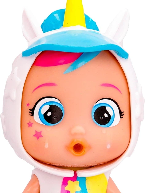 Игровой набор с куклой Cry Babies Magic Tears Stars Talent Babies, Dreamy Дрими - скейтер (916128) - изображение 4