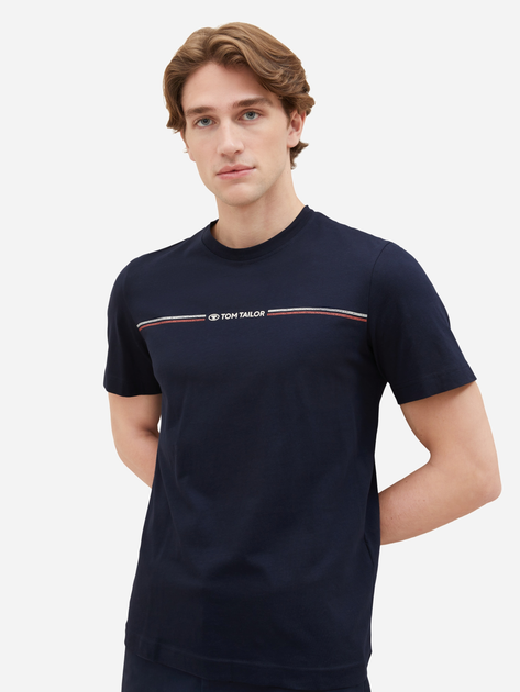 Футболка Tom Tailor 1037803 XXL Синя від Rozetka на платформі USKIDKA Акція на Футболка Tom Tailor 1037803 XXL Синя від Rozetka