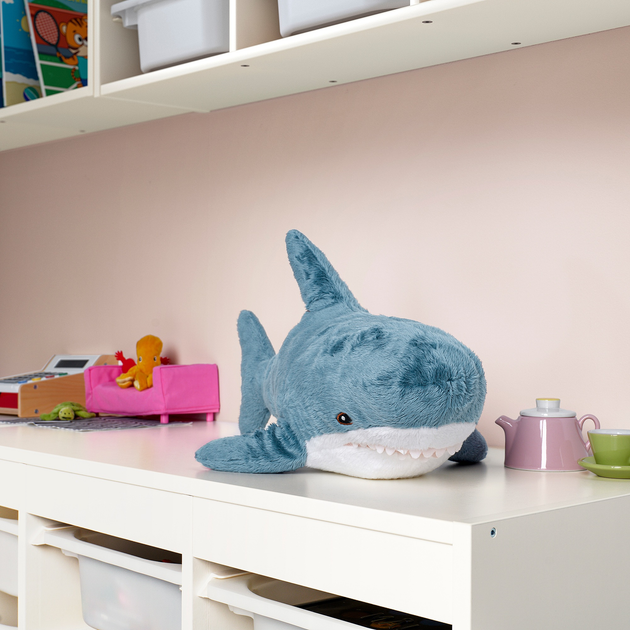 Мягкая игрушка Акула IKEA BLAHAJ 205.406.63 55 см – игрушки с доставкой ...