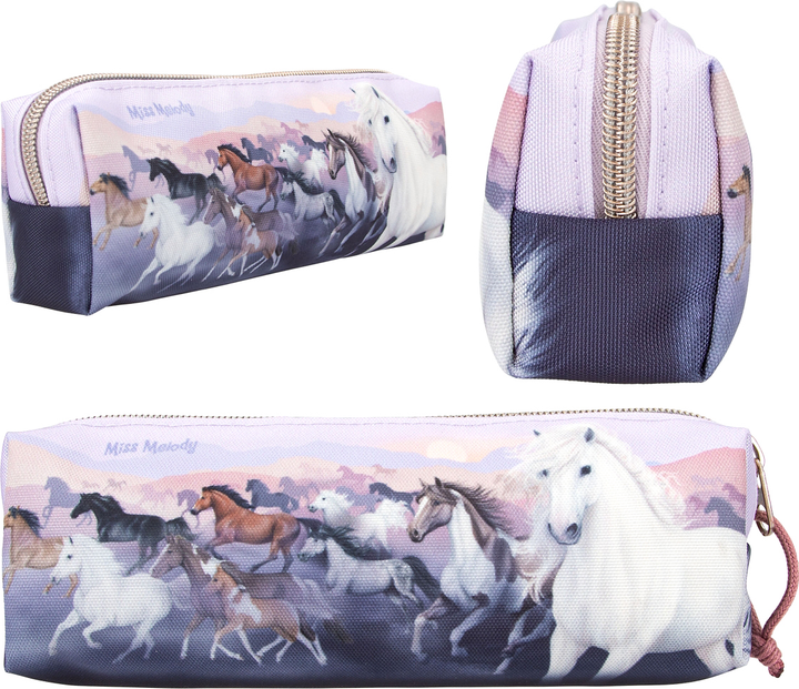 Piórnik Depesche Miss Melody Trousse Night Horses (4010070666804) - obraz 2