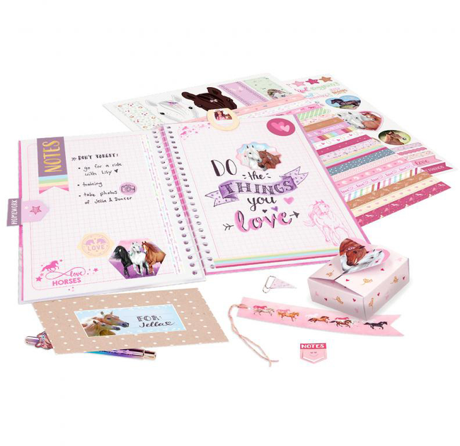Набір для творчості Depesche Miss Melody DIY Paper Fun Book (4010070631383) - зображення 4