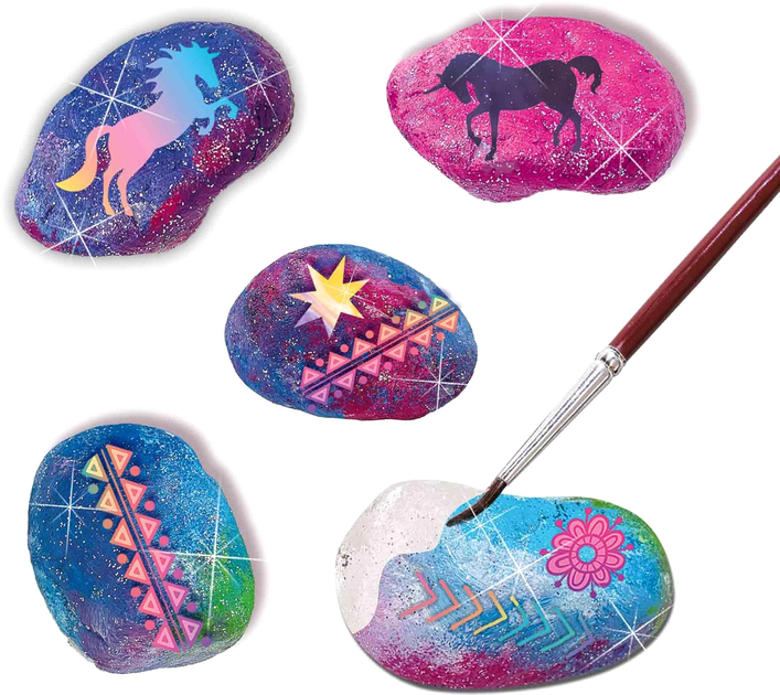 Zestaw kreatywny SES Creative Galaxy Stones (8710341147662) - obraz 3