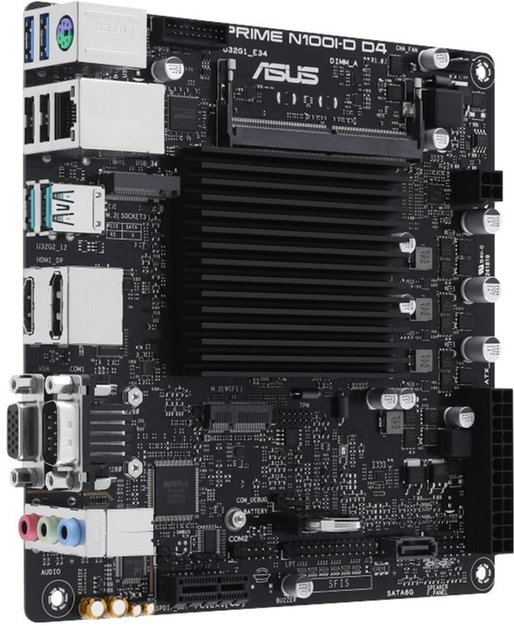 Płyta główna Asus PRIME N100I-D D4-CSM (sBGA 1264, SoC, PCI-E x1) - obraz 2