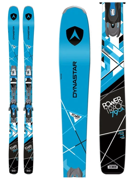 Лижі гірські (комплект) Dynastar POWERTRACK 79 CA FLUID X+NX 11 FLUID 173см Blue/black (DAEH202+FCED031) - изображение 2