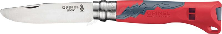 Нож Opinel №7 Outdoor Junior. Цвет - красный (2046357) - изображение 1