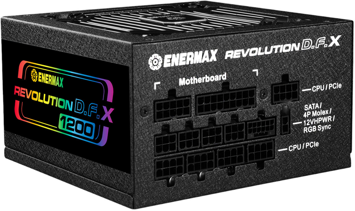 Блок живлення Enermax Revolution D.F.X 1200 ATX 3.0 1200 W (ERT1200EWT) - зображення 3