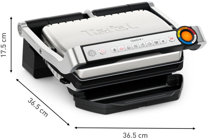 Гриль TEFAL OptiGrill+ GC717D10 - зображення 8