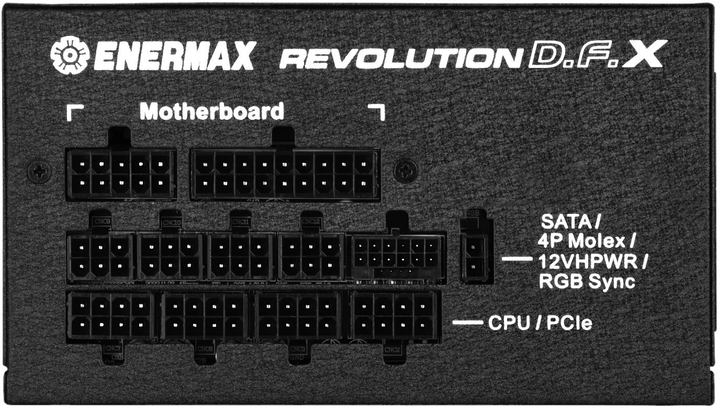 Блок живлення Enermax Revolution D.F. X 850 ATX 3.0 850 W (ERT850EWT) - зображення 5