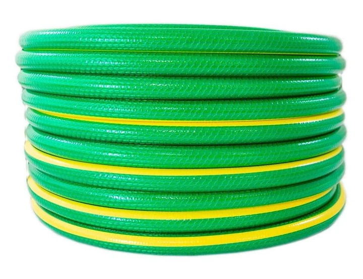 Шланг для поливу FLORIYA Evci Plastik Ø 1/2" 50 м 4-шаровий Жовто-зелений - изображение 3