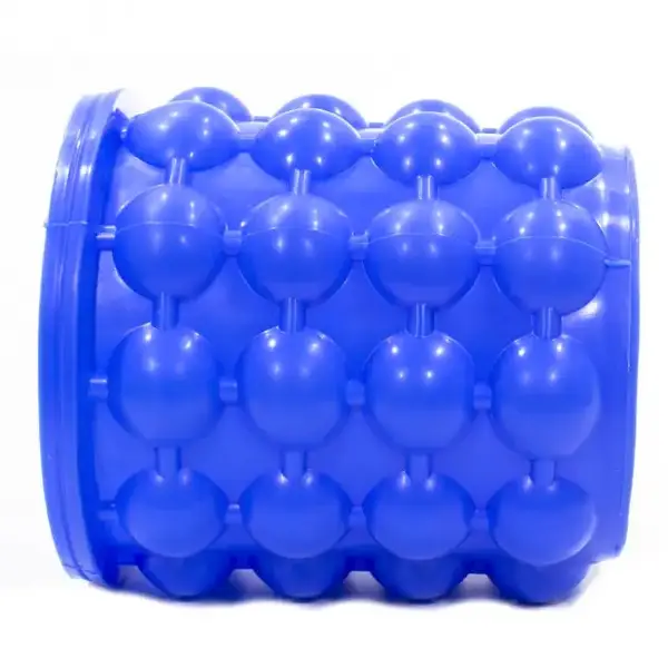 Силіконова форма для заморожування відро льоду з кришкою Ice Cube Maker Genie до 120 кубиків (K-756544331) - зображення 5