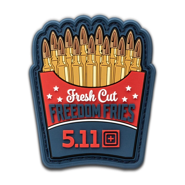 Нашивка 5.11 Tactical Freedom Fries Patch - зображення 1