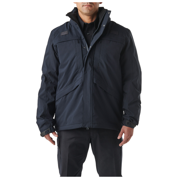 Куртка тактична демісезонна 5.11 Tactical 3-in-1 Parka 2.0 L Dark Navy - зображення 1