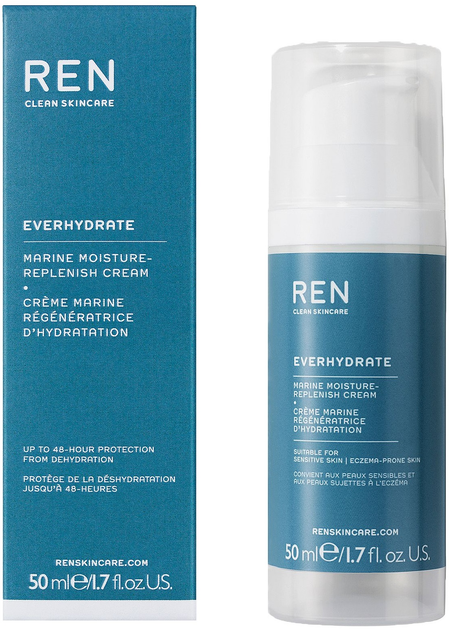 Krem do twarzy Ren Everhydrate Marine Moisture-Replenish 50 ml (5056264707747) - obraz 2