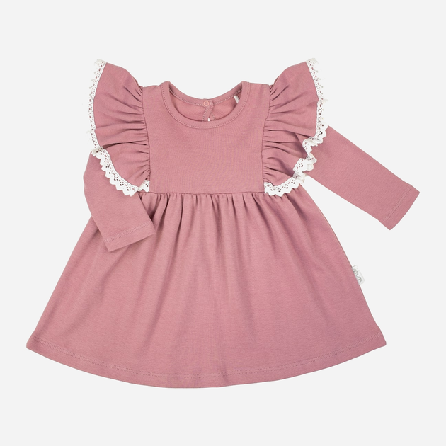 Дитяча сукня для дівчинки Nicol 204169 74 см Рожева (5905601021933) - зображення 1