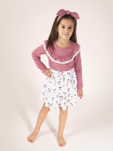 Дитяча спідниця для дівчинки Nicol 204173 104 см Біла (5905601022084) - зображення 2