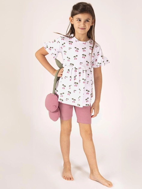 Дитячі шорти для дівчинки Nicol 204200 116 см Рожеві (5905601022428) - зображення 2