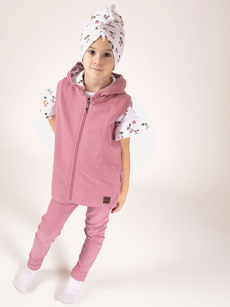 Kamizelka dziecięca dla dziewczynki bawełniana Nicol 204273 74 cm Różowa (5905601022961) - obraz 2