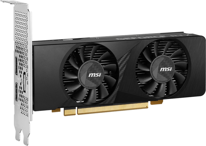 Відеокарта MSI PCI-Ex GeForce RTX 3050 LP OC 6GB GDDR6 (96bit) (1492/14000) (2 x HDMI, DisplayPort) (V812-023R) - зображення 2