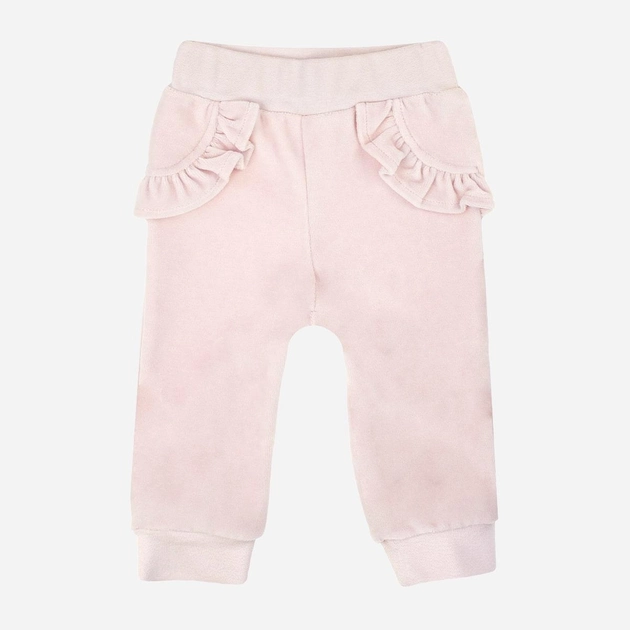 Дитячі вельветові штани для дівчинки Nicol 204277 110 см Світло-рожеві (5905601023548) - зображення 1