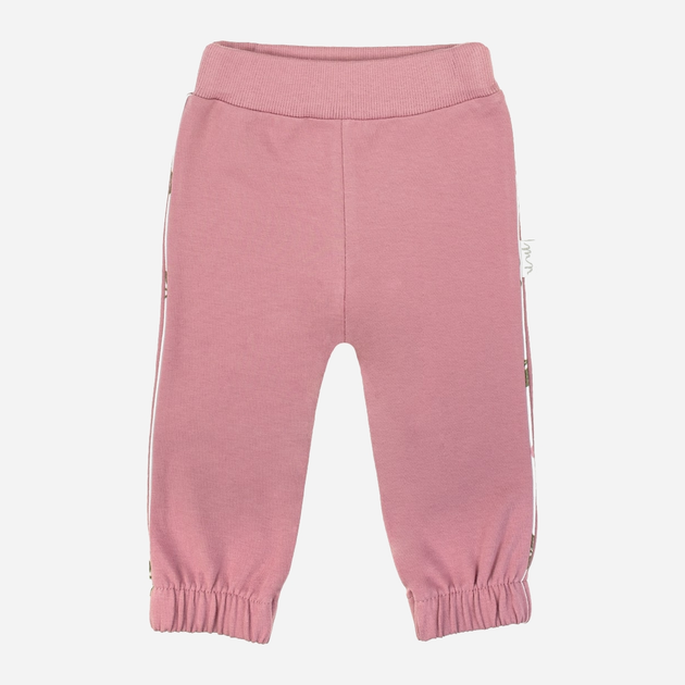 Дитячі спортивні штани для дівчинки Nicol 204279 74 см Рожеві (5905601023722) - зображення 1