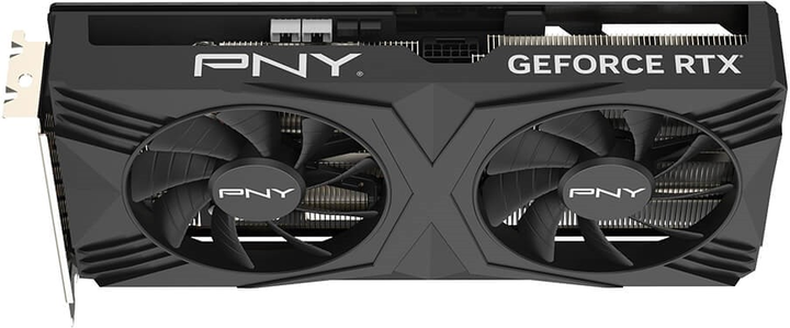 Відеокарта PNY PCI-Ex GeForce RTX 4070 Super VERTO Dual Fan OC 12GB GDDR6X (192bit) (2490/21000) (1 x HDMI, 3 x DisplayPort) (VCG4070S12DFXPB1-O) - зображення 6